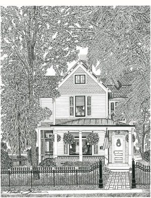 Historic Buildings and Church Art Renderings